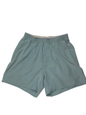 Lululemon Athletica mint green runner running shorts workout gym moisture wick